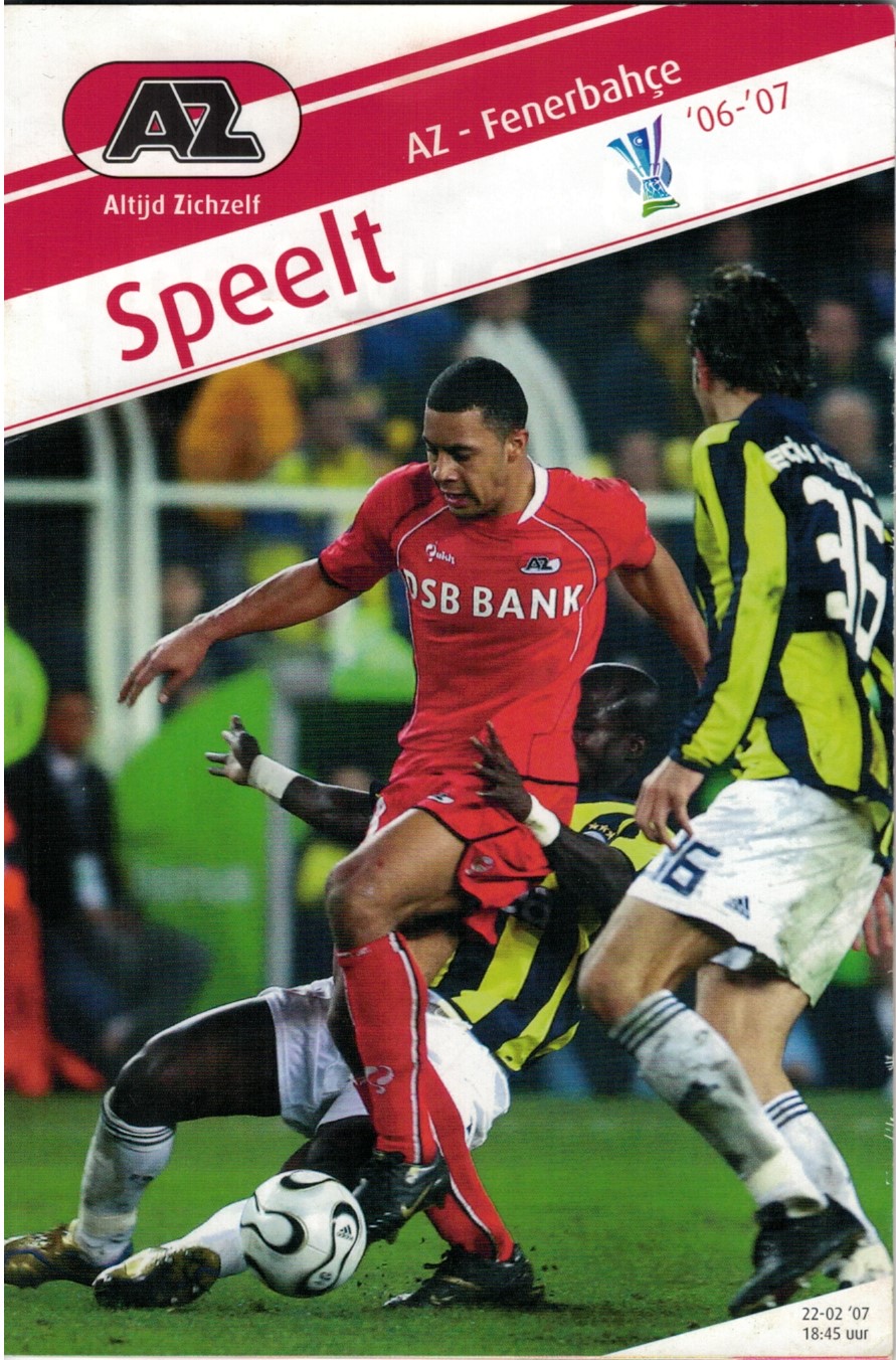 AZ Programma 22-feb-2007 Fenerbahce thuis